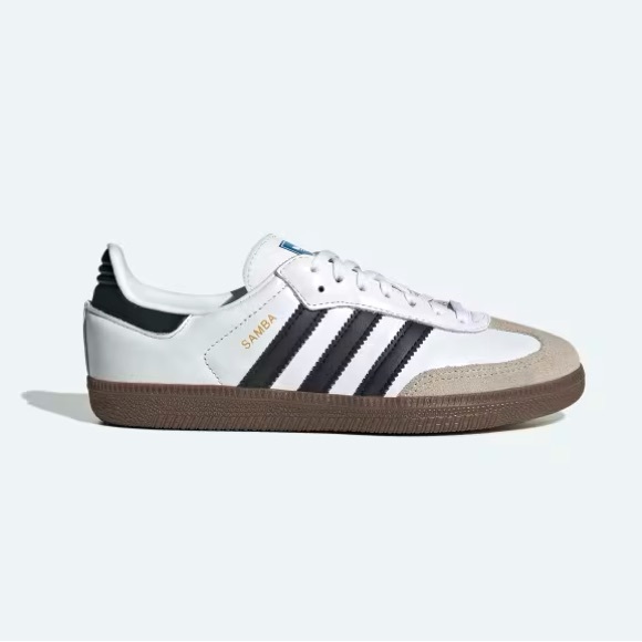 🌟 NWOB Adidas Samba OG Boys Sneakers 🌟 - Picture 1 of 11